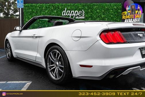 Oxford White 2015 Ford Mustang EcoBoost Premium