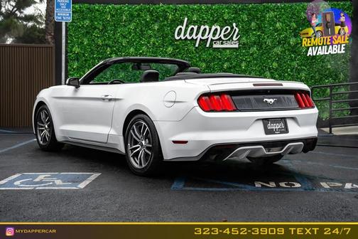 Oxford White 2015 Ford Mustang EcoBoost Premium