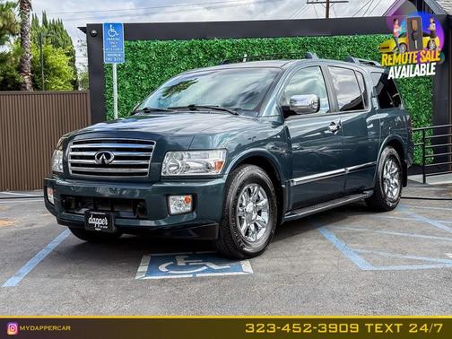 Cobalt Blue 2004 INFINITI QX56
