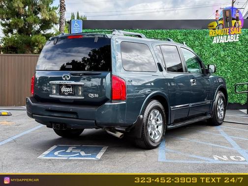Cobalt Blue 2004 INFINITI QX56