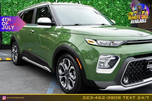 Undercover Green 2020 Kia Soul X-Line
