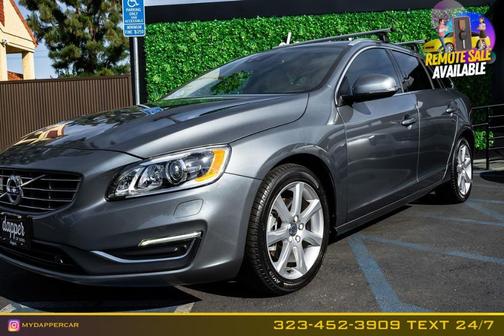 Mussel Blue Metallic 2017 Volvo V60 T5 Platinum