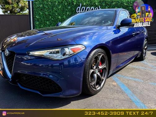 Montecarlo Blue Metallic 2017 Alfa Romeo Giulia Ti