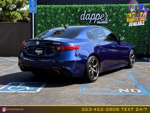 Montecarlo Blue Metallic 2017 Alfa Romeo Giulia Ti