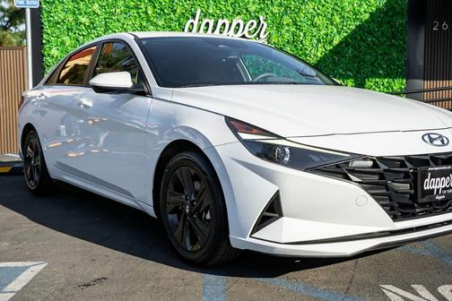 2021 Hyundai ELANTRA HEV Blue