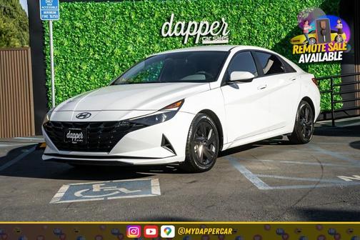 2021 Hyundai ELANTRA HEV Blue