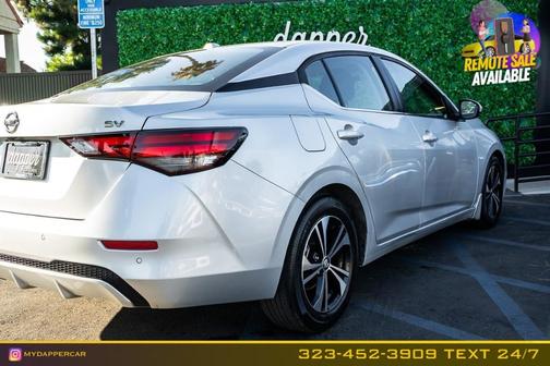 Brilliant Silver Metallic 2020 Nissan Sentra SV