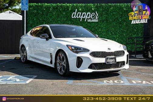 Snow White Pearl 2018 Kia Stinger GT1