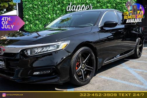 Crystal Black Pearl 2018 Honda Accord EX