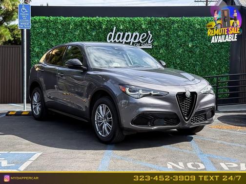 Vesuvio Gray Metallic 2024 Alfa Romeo Stelvio Base