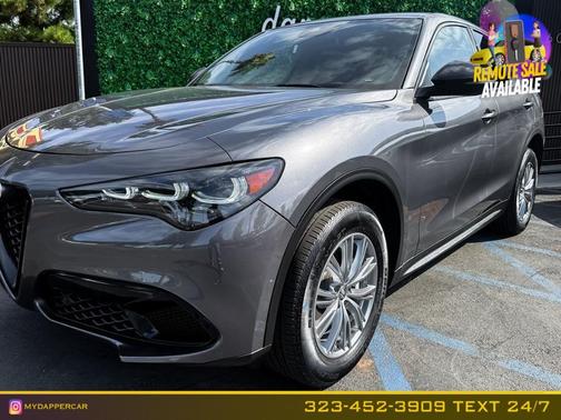 Vesuvio Gray Metallic 2024 Alfa Romeo Stelvio Base