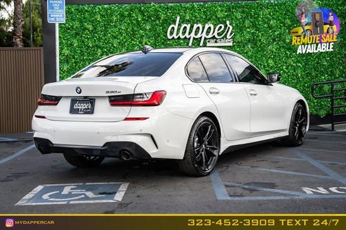 Alpine White 2021 BMW 330e 330e