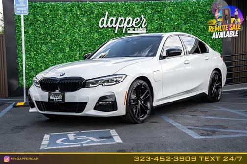 Alpine White 2021 BMW 330e 330e