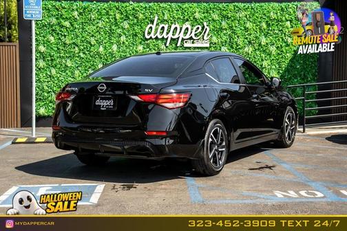 Black 2024 Nissan Sentra SV