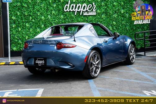 Eternal Blue 2018 Mazda MX-5 Miata RF Grand Touring
