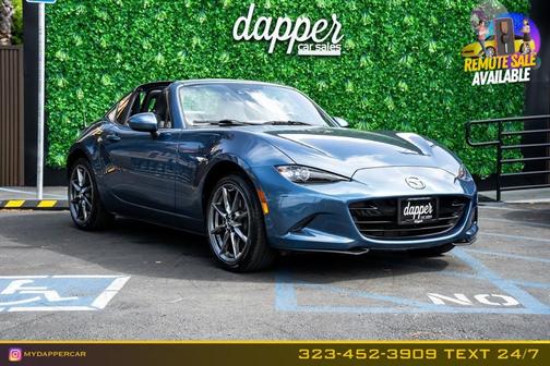 Eternal Blue 2018 Mazda MX-5 Miata RF Grand Touring