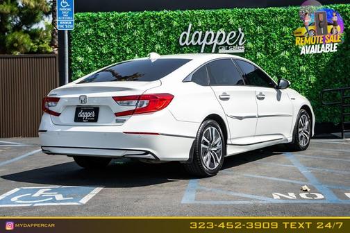 White Orchid Pearl 2018 Honda Accord Hybrid Touring