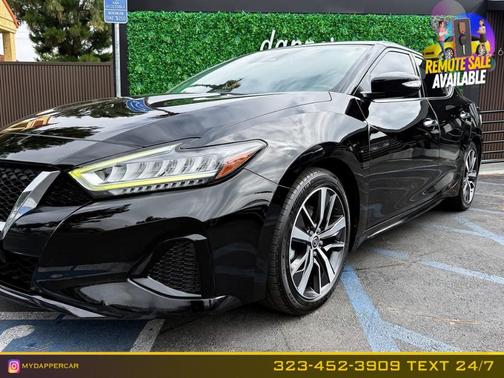 Super Black 2020 Nissan Maxima 3.5 SV