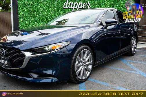 Deep Crystal Blue Mica 2020 Mazda Mazda3 FWD w/Select Package