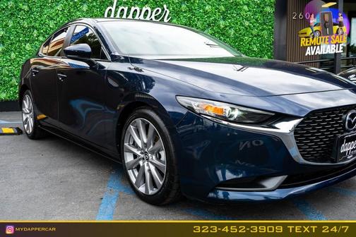 Deep Crystal Blue Mica 2020 Mazda Mazda3 FWD w/Select Package