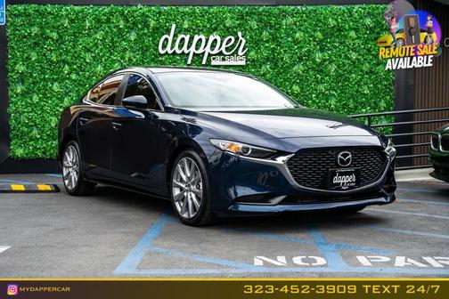 Deep Crystal Blue Mica 2020 Mazda Mazda3 FWD w/Select Package