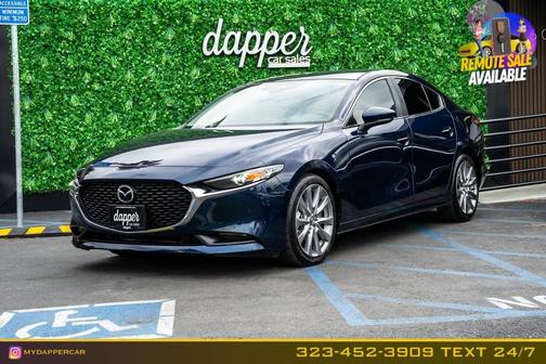 Deep Crystal Blue Mica 2020 Mazda Mazda3 FWD w/Select Package