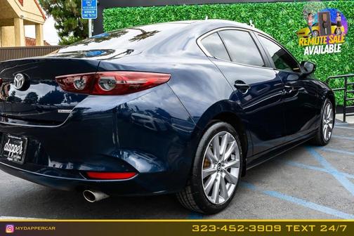 Deep Crystal Blue Mica 2020 Mazda Mazda3 FWD w/Select Package
