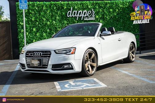 Glacier White Metallic w/ Black Roof 2017 Audi S5 3.0T quattro