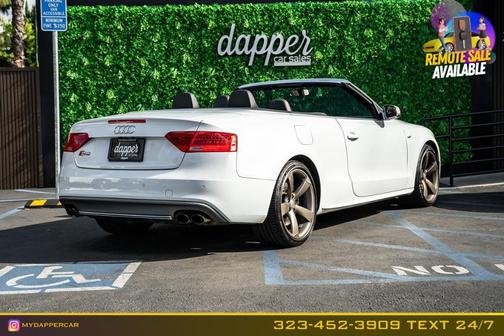 Glacier White Metallic w/ Black Roof 2017 Audi S5 3.0T quattro