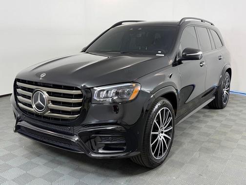 Obsidian Black Metallic 2025 Mercedes-Benz GLS 450 4MATIC