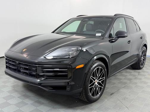 Black 2026 Porsche Cayenne Base