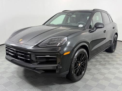 Black 2026 Porsche Cayenne Base