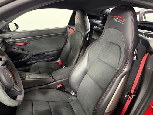 Red 2025 Porsche 718 Cayman GT4 RS