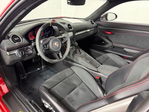 Red 2025 Porsche 718 Cayman GT4 RS