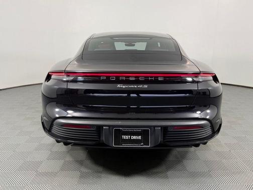 Jet Black Metallic 2024 Porsche Taycan 4S