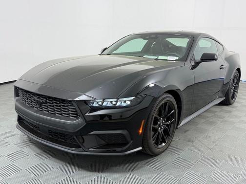 Shadow Black 2024 Ford Mustang EcoBoost