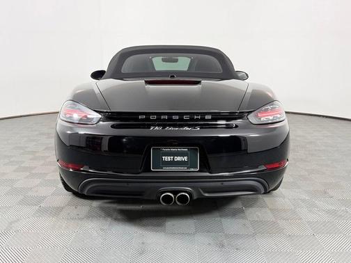 Black 2025 Porsche 718 Boxster S