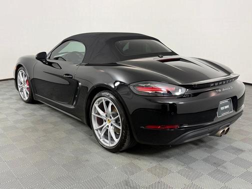 Black 2025 Porsche 718 Boxster S
