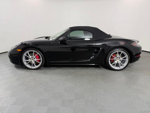 Black 2025 Porsche 718 Boxster S