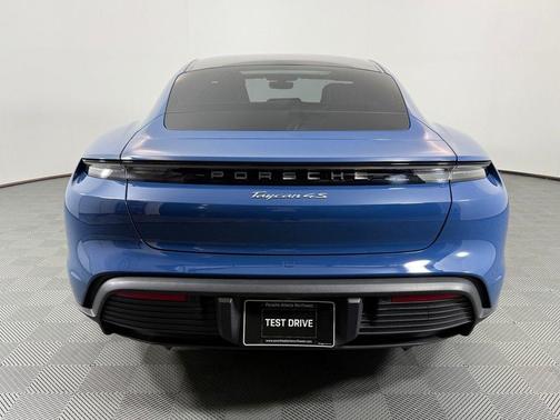 Neptune Blue 2022 Porsche Taycan 4S