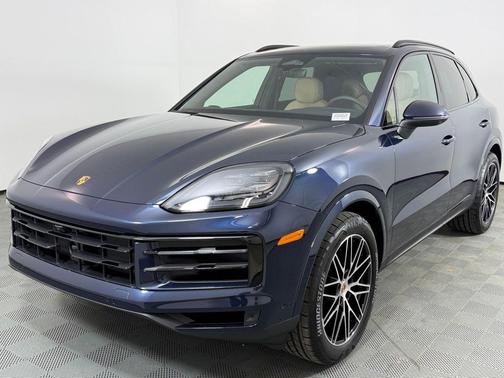 Blue 2026 Porsche Cayenne Base