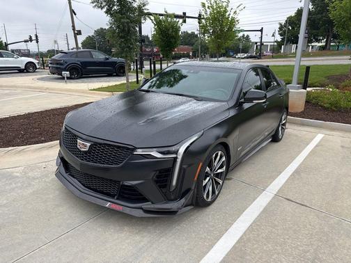 Black 2023 Cadillac CT4-V Blackwing