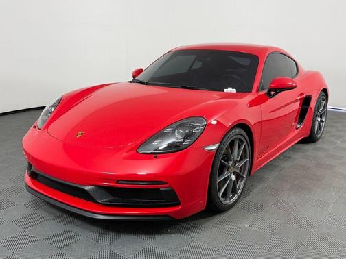 Red 2024 Porsche 718 Cayman GTS 4.0