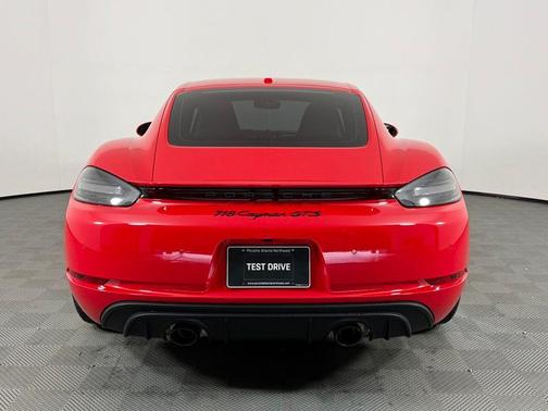 Red 2024 Porsche 718 Cayman GTS 4.0