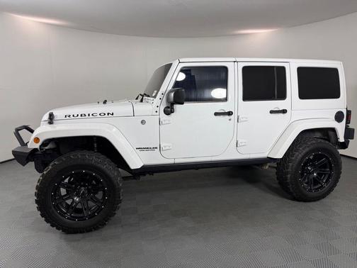 Bright White Clearcoat 2016 Jeep Wrangler Unlimited Rubicon