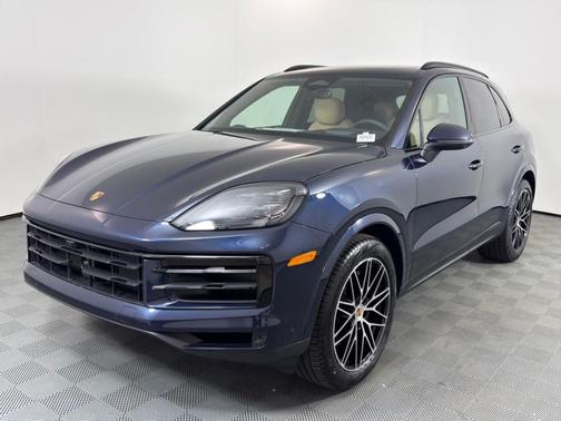 Blue 2026 Porsche Cayenne Base