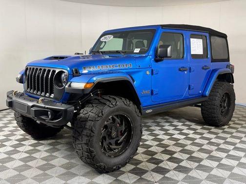 Hydro Blue Pearl 2023 Jeep Wrangler Rubicon 392