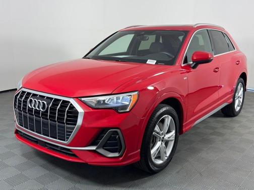 Tango Red Metallic 2021 Audi Q3 45 S line Premium