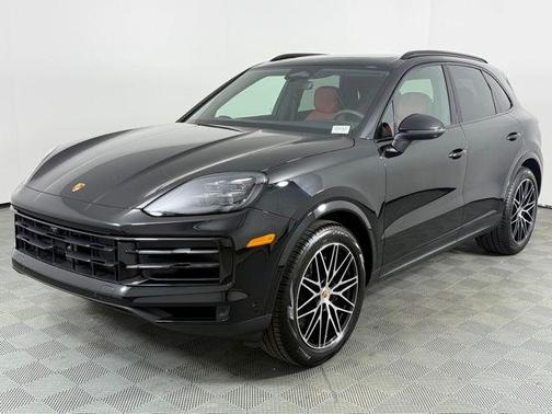 Black 2026 Porsche Cayenne Base