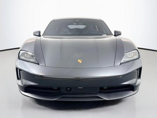 Volcano Gray Metallic 2025 Porsche Taycan 4